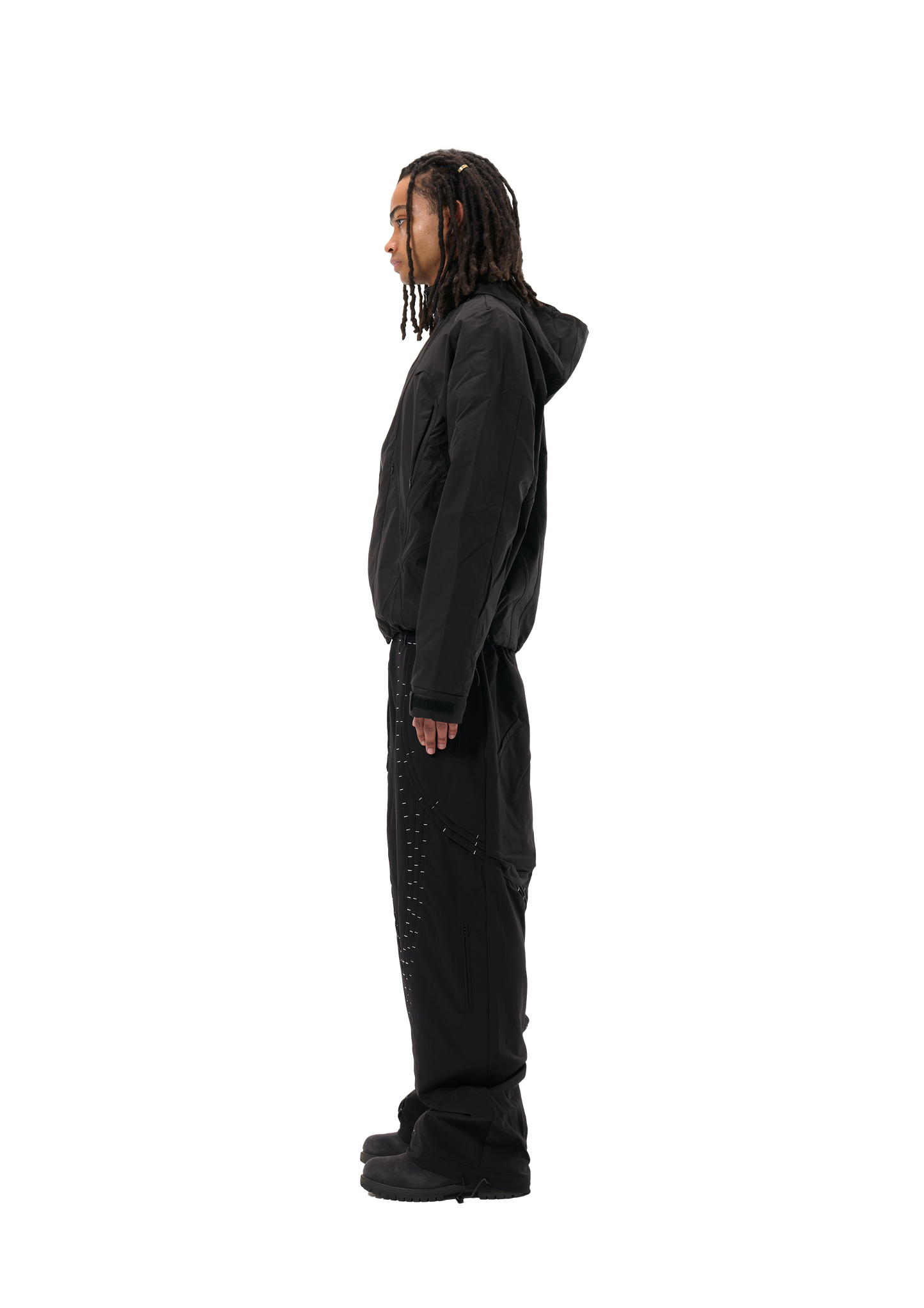 jett stream jacket - black out
