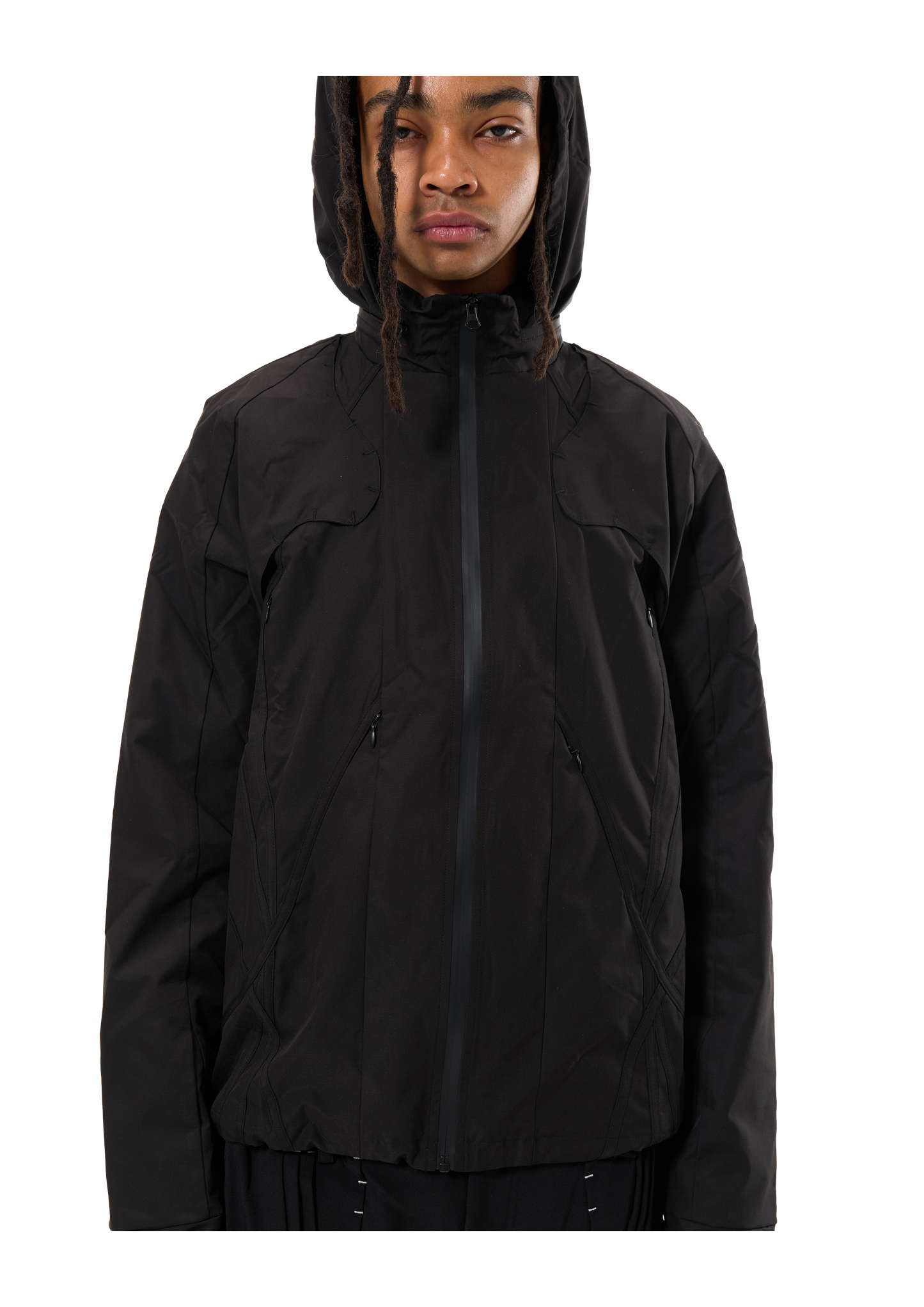 jett stream jacket - black out