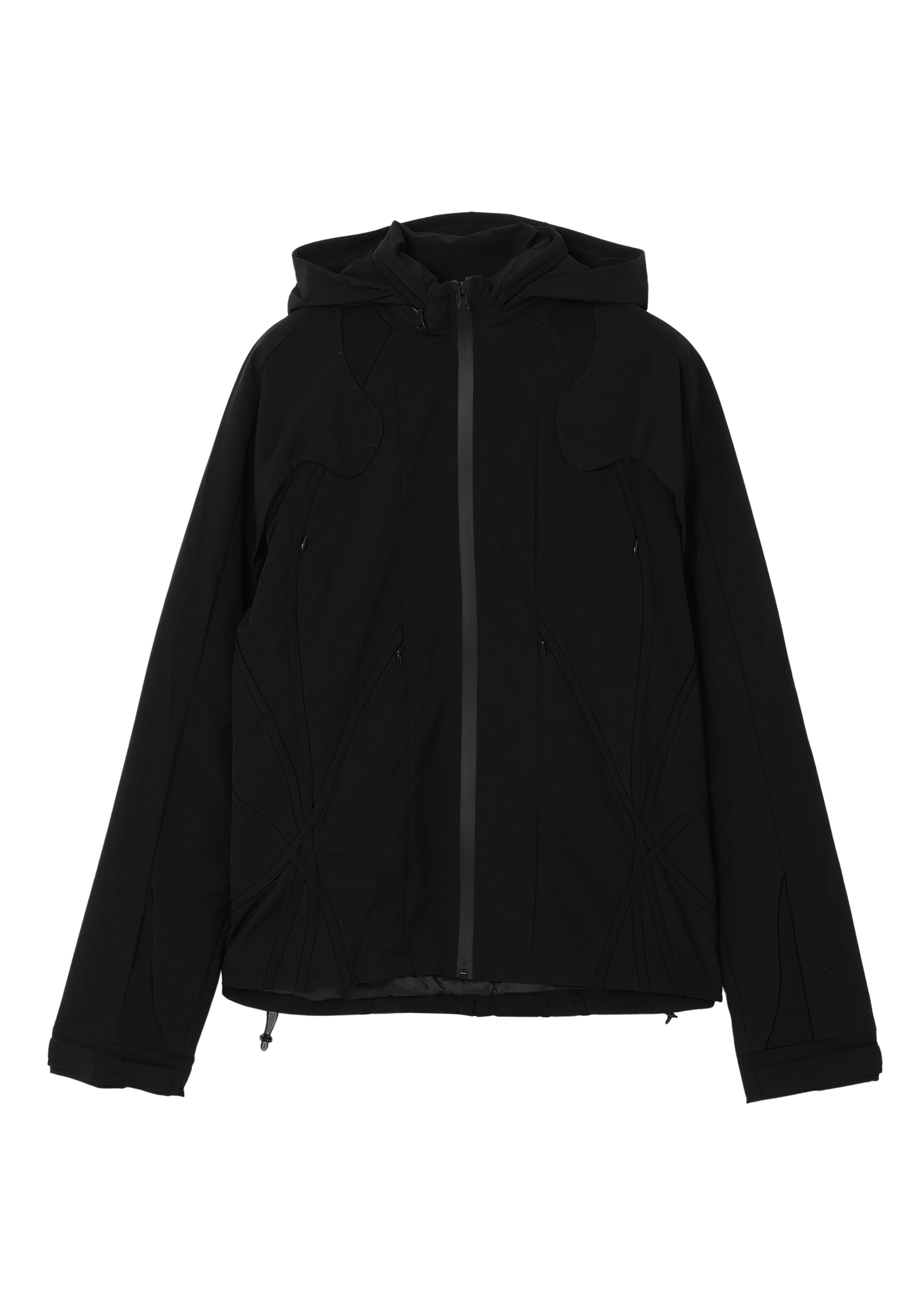jett stream jacket - black out