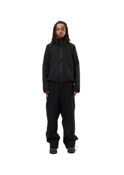 jett stream jacket - black out