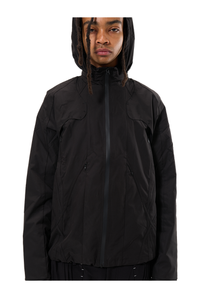 jett stream jacket - black out