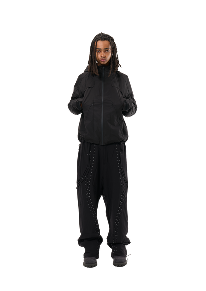 jett stream jacket - black out