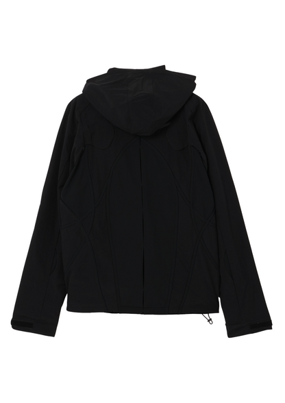 jett stream jacket - black out